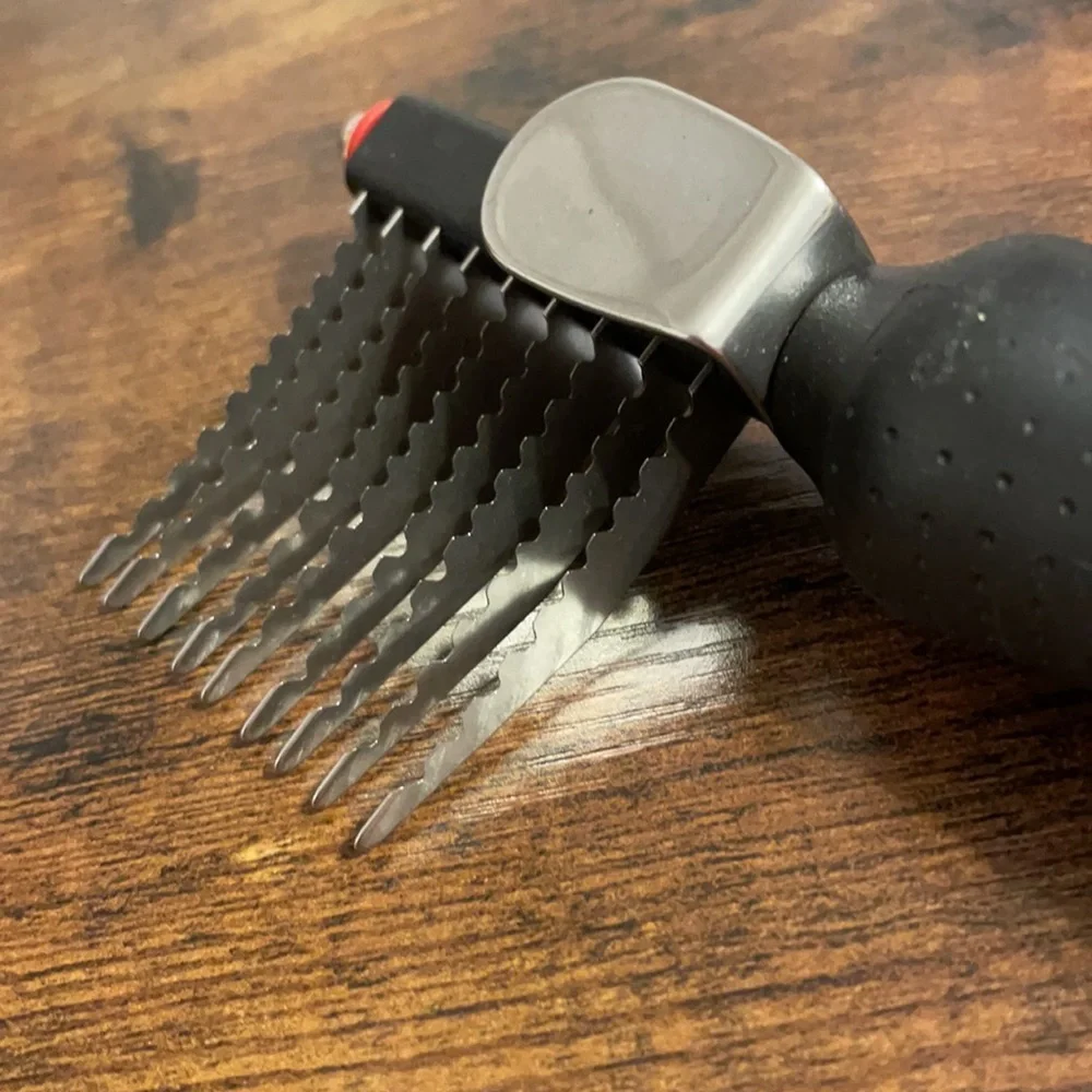Dog fur comb for curly hair